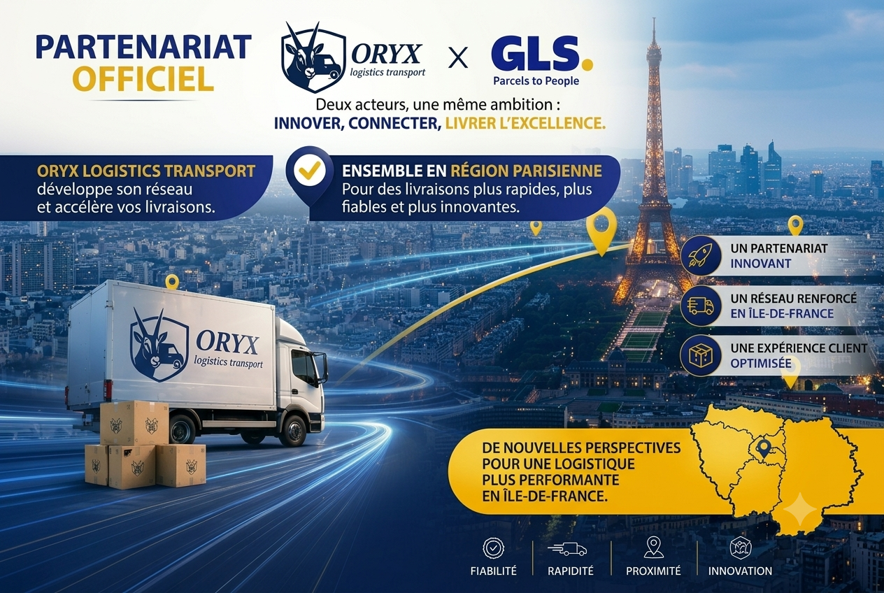 Affiche Partenariat GLS
